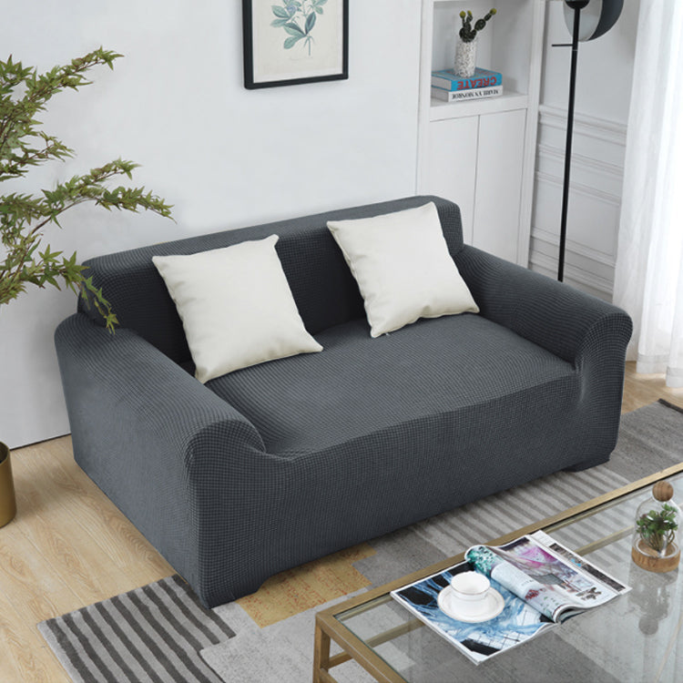 Housse de canapé élastique moderne de forme géométrique