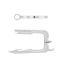Wandex Marine Multifunctional Dock Hook For Boats (Crochet de quai multifonctionnel pour bateaux)