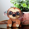 Porte-lunettes Minimals fait main avec motif d'animaux mignons