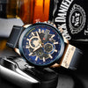 Montre calendrier multifonctionnelle à quartz