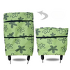 Sac trolley pliable 2 en 1 pour les courses