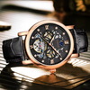 Business Leather Band Mechanical Automatic Watch