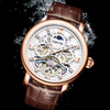 Business Leather Band Mechanical Automatic Watch