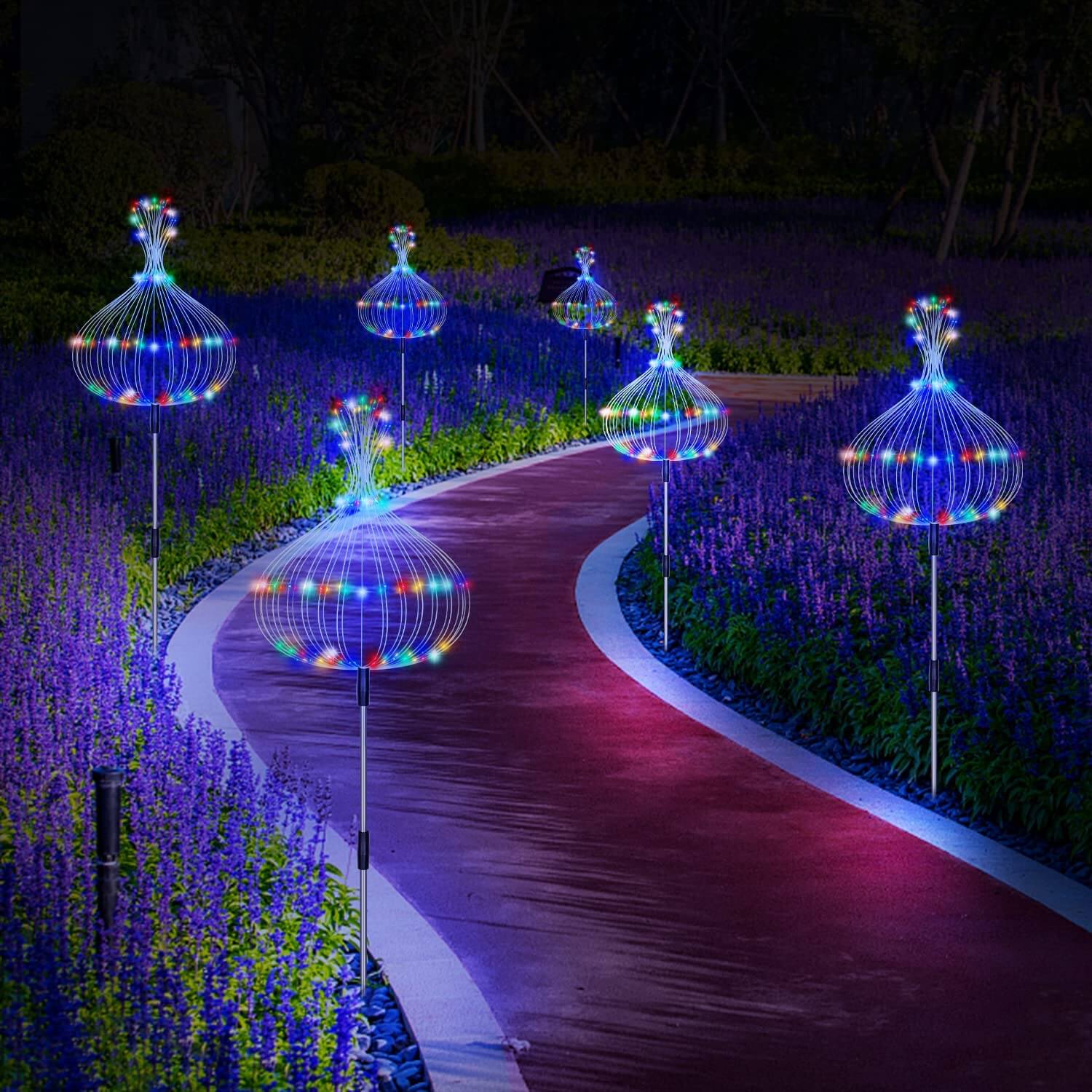 Lampe solaire étanche pour feux d'artifice Belleza