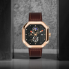 Montre chronographe à quartz étanche de luxe