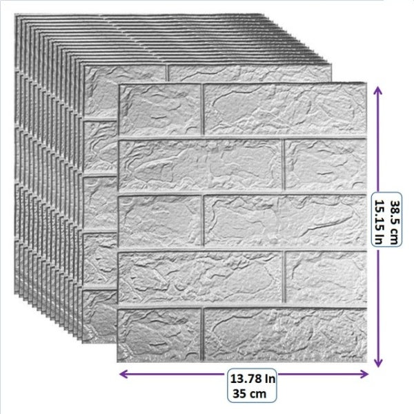 Sticky Walls - Papier peint 3D autocollant