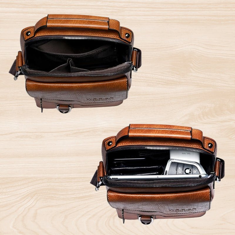 LuxeLeather™ Shoulder Bag - Modern &amp; Stylish - Jum Square