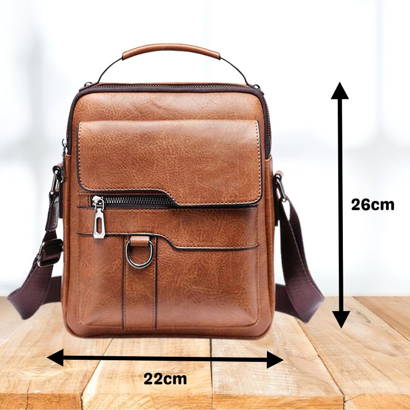 LuxeLeather™ Shoulder Bag - Modern &amp; Stylish - Jum Square