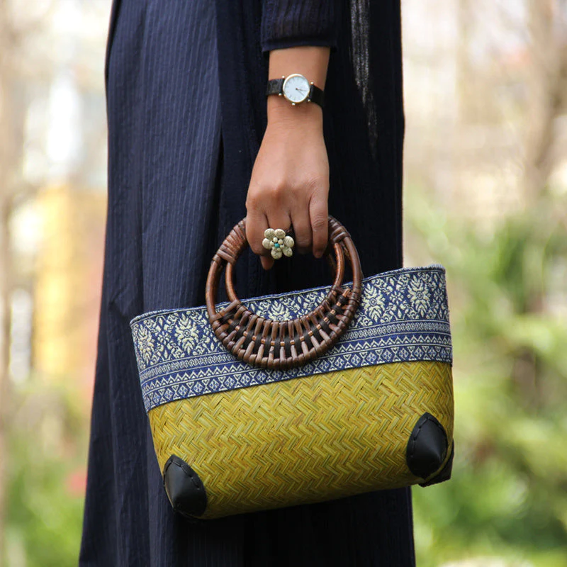 Sac bohème tissé à la main
