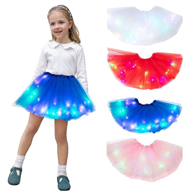 Jupe tutu LED pour enfants