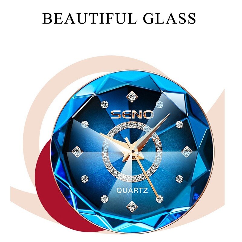 ModernWatch™ - Montre en acier inoxydable pour femmes - Jum Square