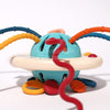 Jouet de traction en silicone pour bébés