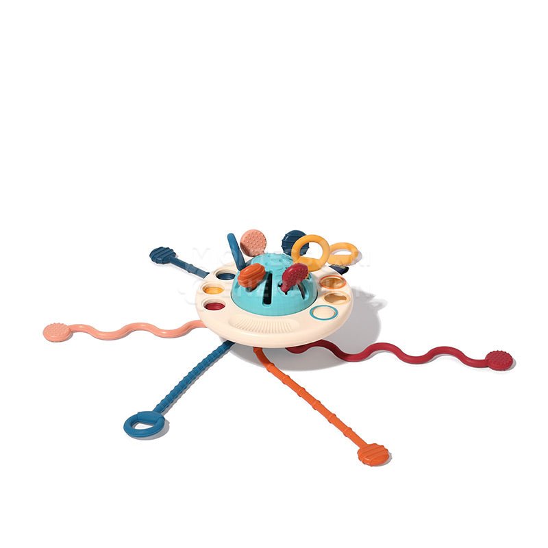 Jouet de traction en silicone pour bébés