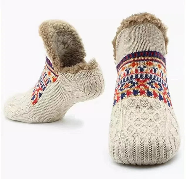 Chaussettes Chaudes Antidérapantes