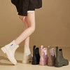 Bottes d'eau Waterproof Fashion Ankle Boots