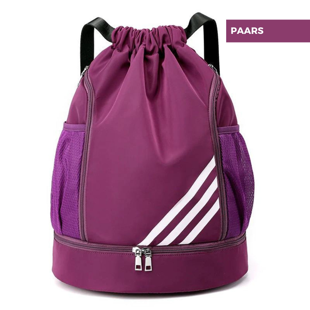 Sac à dos de sport moderne avec fermeture à cordon de serrage
