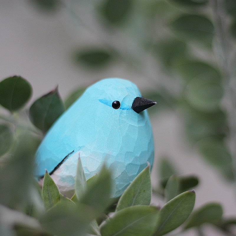 FLUROXO oiseaux en bois faits à la main