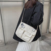 Multi Bag Crossbody Canvas Bag For Women