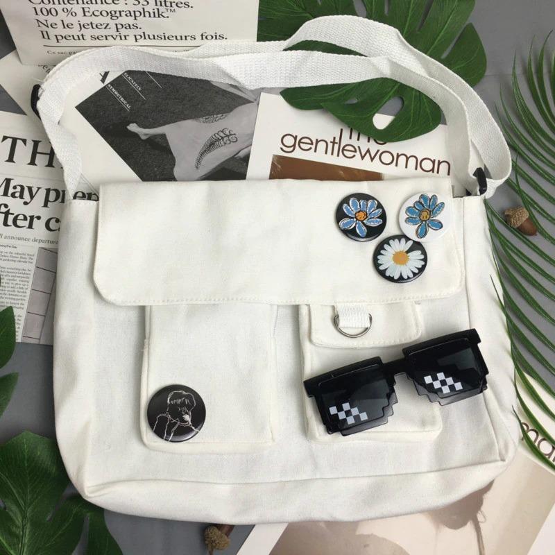 Multi Bag Crossbody Canvas Bag For Women