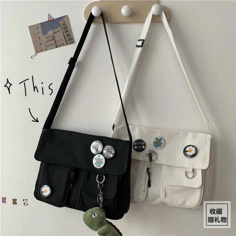 Multi Bag Crossbody Canvas Bag For Women