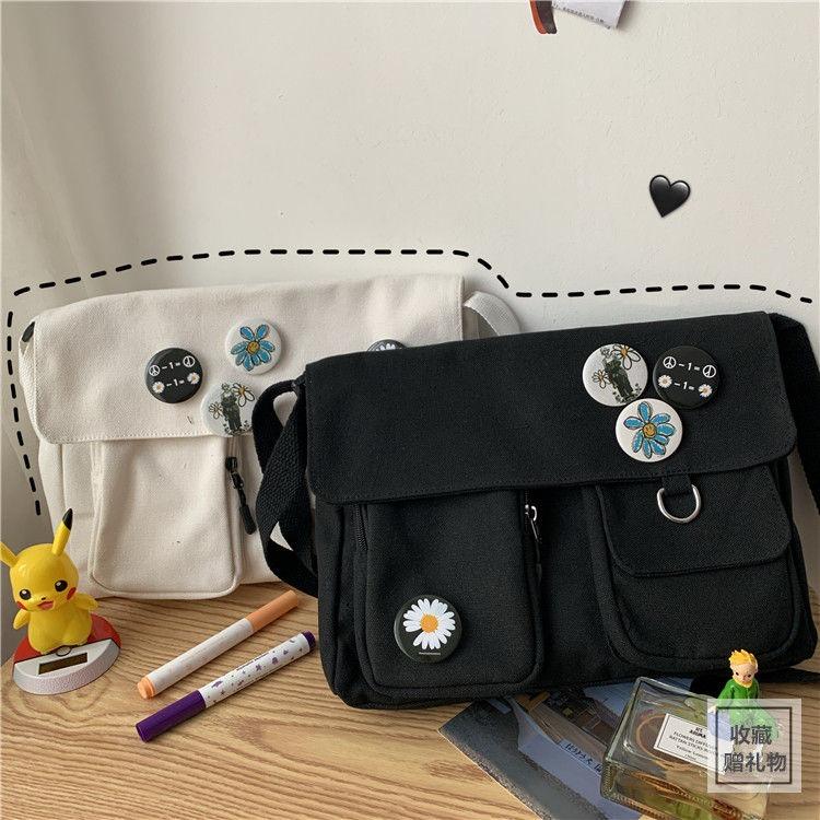 Multi Bag Crossbody Canvas Bag For Women