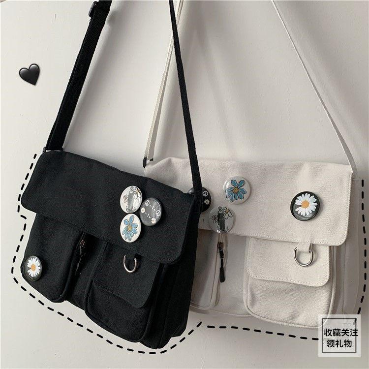 Multi Bag Crossbody Canvas Bag For Women