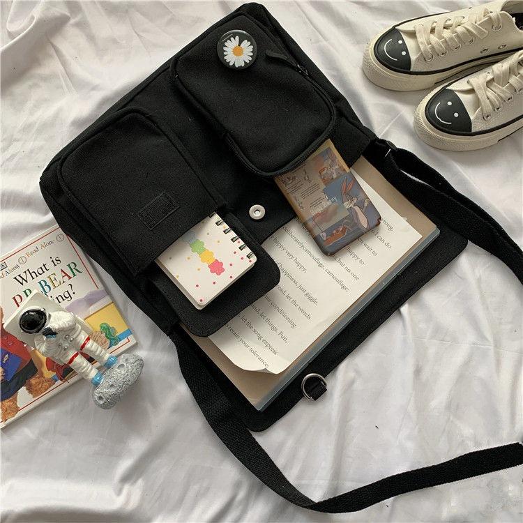 Multi Bag Crossbody Canvas Bag For Women
