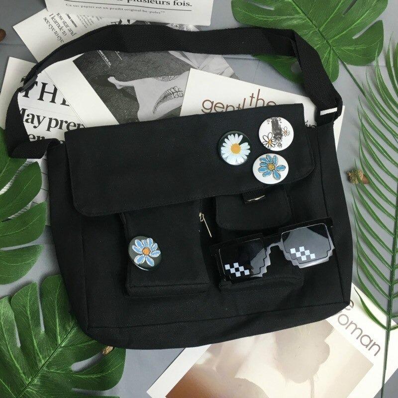 Multi Bag Crossbody Canvas Bag For Women