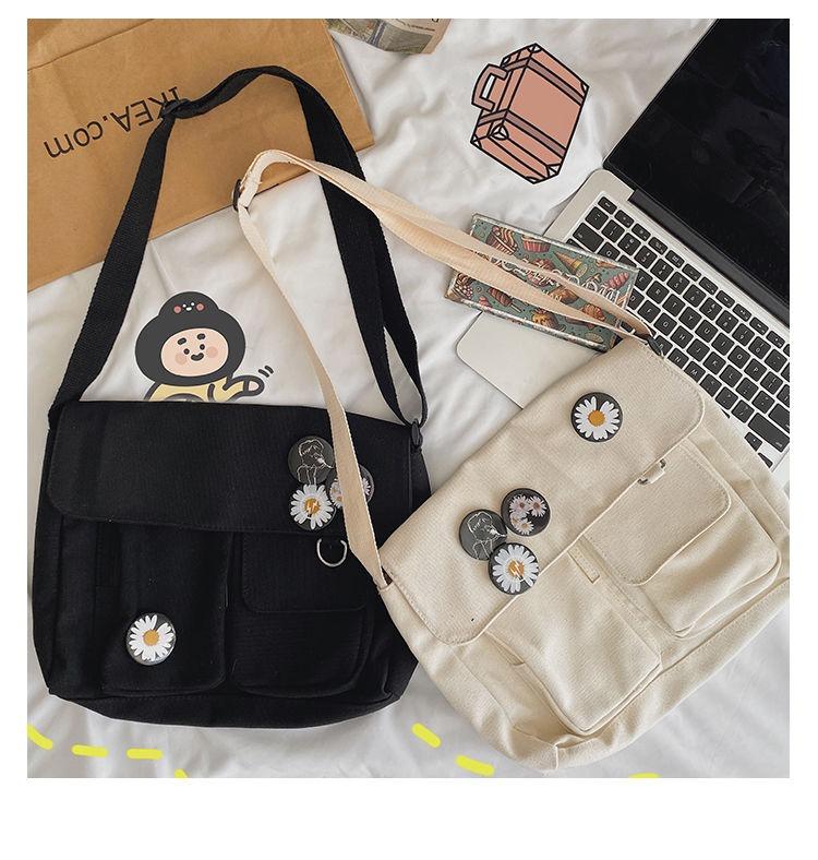 Multi Bag Crossbody Canvas Bag For Women