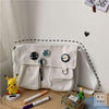 Multi Bag Crossbody Canvas Bag For Women