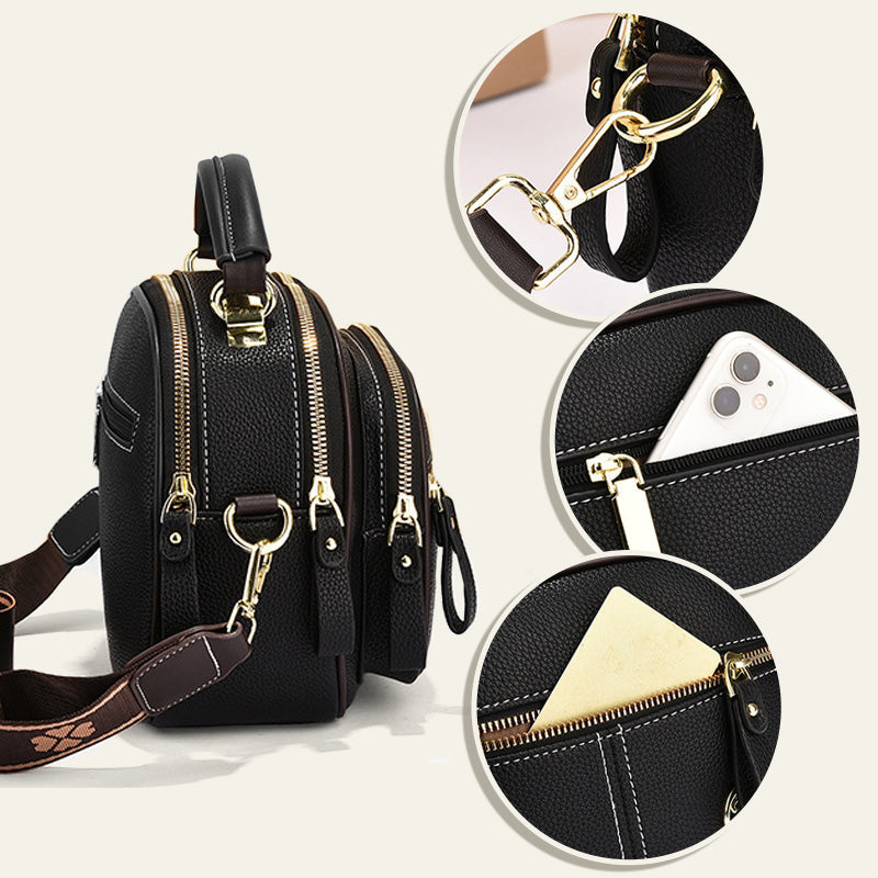 Sac en cuir multifonctionnel réglable