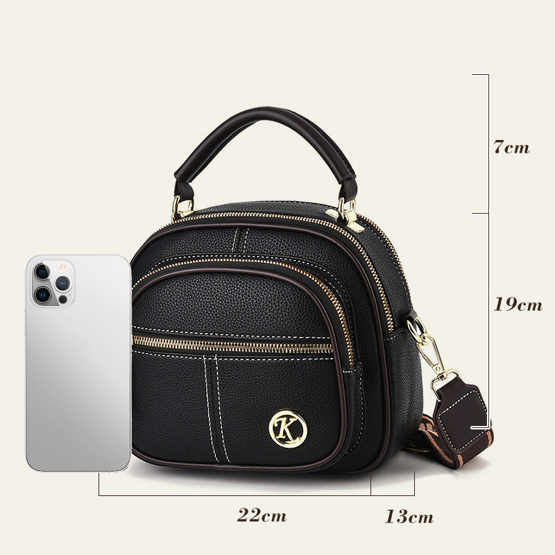 Sac en cuir multifonctionnel réglable