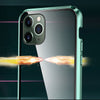 Coque de protection magnétique en verre à 360° pour iPhone