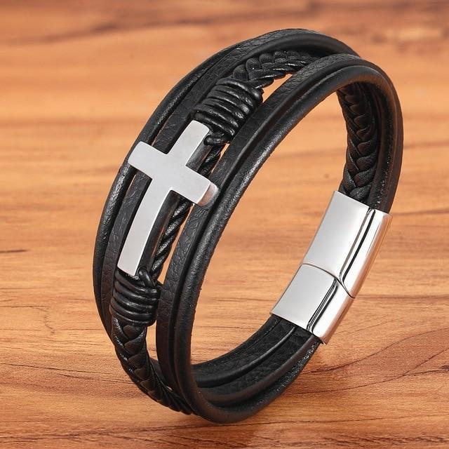 Bracelet Croix en acier Believer Faith