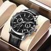 Montre militaire en cuir à la mode