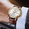Montre de luxe en cuir pour entreprises